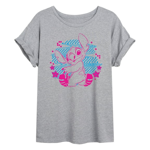 Disney - Lilo & Stitch - Stitch Haze - Women's Oversized T-Shirt