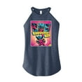 thumbnail image 1 of Disney - Lilo & Stitch - Stitch Tri Panel Page - Juniors High Neck Tank Top, 1 of 4