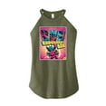 thumbnail image 1 of Disney - Lilo & Stitch - Stitch Tri Panel Page - Juniors High Neck Tank Top, 1 of 4