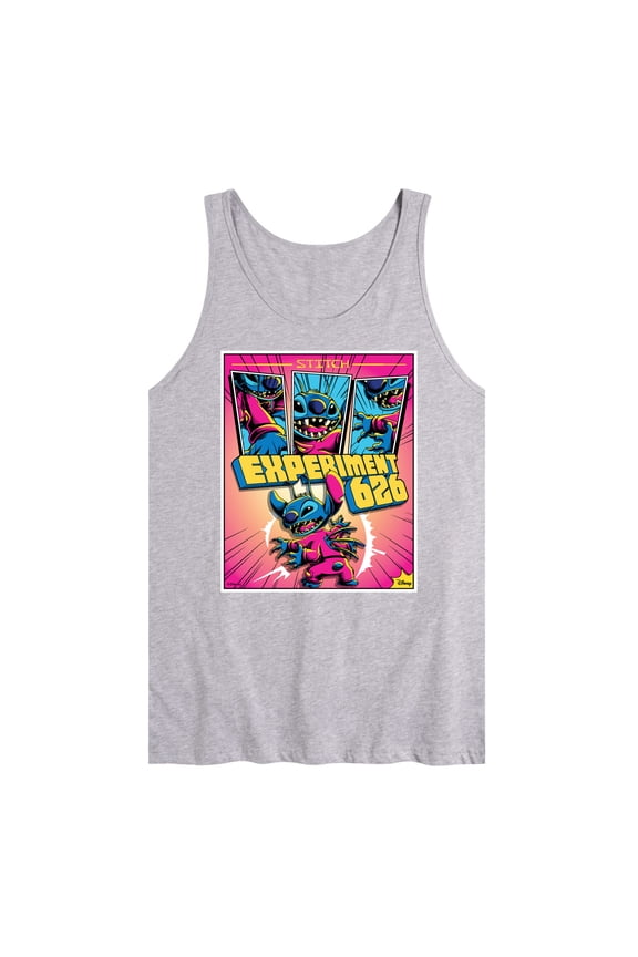 - Lilo & Stitch - Stitch Tri Panel Page - Men's Jersey Tank Top