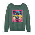 thumbnail image 1 of Disney - Lilo & Stitch - Stitch Tri Panel Page - Women's Lightweight French Terry Long Sleeve Shirt, 1 of 5