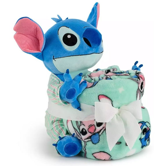 Disney Lilo & Stitch Stitch in Pajamas Pillow Buddy & Throw Blanket