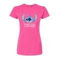 thumbnail image 1 of Disney - Lilo & Stitch - Stitch's A Pastel Cutie - Juniors Fitted Graphic T-Shirt, 1 of 5