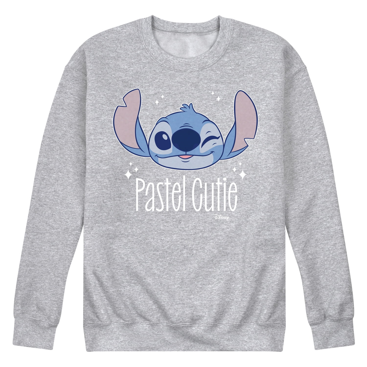 Disney Lilo & Stitch Stitch's A Pastel Cutie Men's Crew Neck