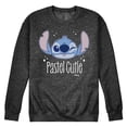 thumbnail image 1 of Disney - Lilo & Stitch - Stitch's A Pastel Cutie - Men's Crew Neck Fleece Pullover, 1 of 6