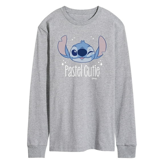 Disney - Lilo & Stitch - Stitch's A Pastel Cutie - Men's Long Sleeve T-Shirt