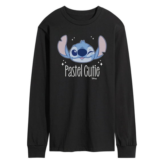 Disney - Lilo & Stitch - Stitch's A Pastel Cutie - Men's Long Sleeve T-Shirt