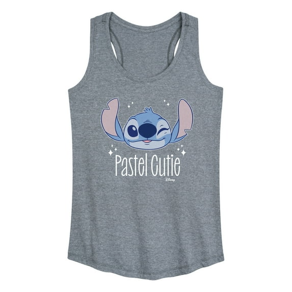 Disney - Lilo & Stitch - Stitch's A Pastel Cutie - Women's Racerback Tank Top
