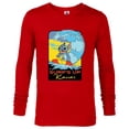 thumbnail image 1 of Disney Lilo & Stitch Surf’s Up Kauai - Long Sleeve T-Shirt for Men - Customized-New Red, 1 of 5