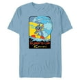 thumbnail image 1 of Disney Lilo & Stitch Surf’s Up Kauai - Short Sleeve Blended T-Shirt for Adults - Customized-Ocean Blue, 1 of 5