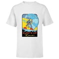 thumbnail image 1 of Disney Lilo & Stitch Surf’s Up Kauai - Short Sleeve T-Shirt for Kids - Customized-White, 1 of 5