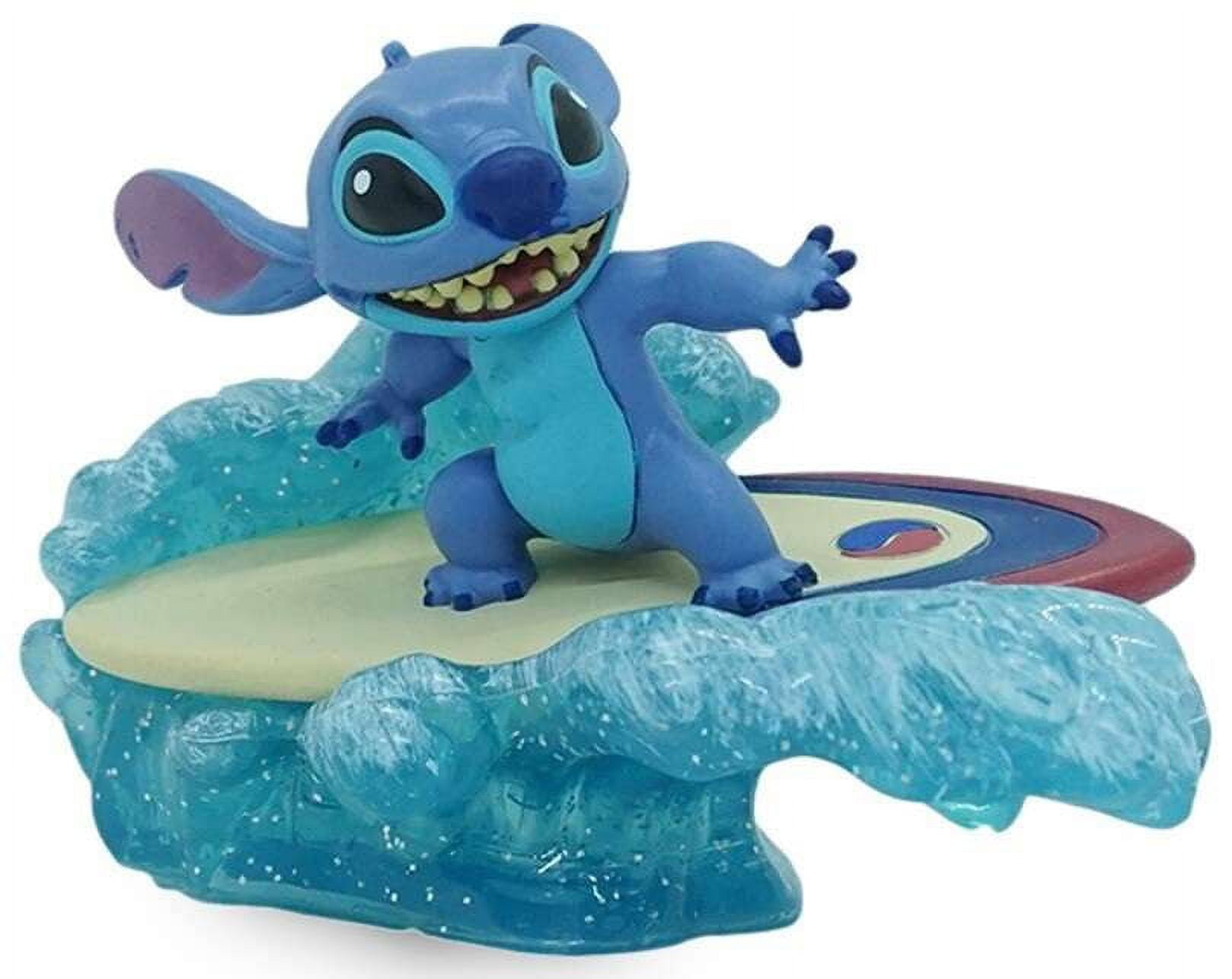 Disney Lilo And Stitch 4 Surfer Stitch Mini Pvc Figure Figurine Cake Topper  Collectible Toy 