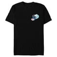 thumbnail image 1 of Disney Lilo & Stitch Surfin’ Stitch - Short Sleeve Blended T-Shirt for Adults - Customized-Black, 1 of 5