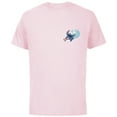 thumbnail image 1 of Disney Lilo & Stitch Surfin’ Stitch - Short Sleeve Cotton T-Shirt for Adults - Customized-Soft Pink, 1 of 5