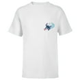 thumbnail image 1 of Disney Lilo & Stitch Surfin’ Stitch - Short Sleeve T-Shirt for Kids - Customized-White, 1 of 5