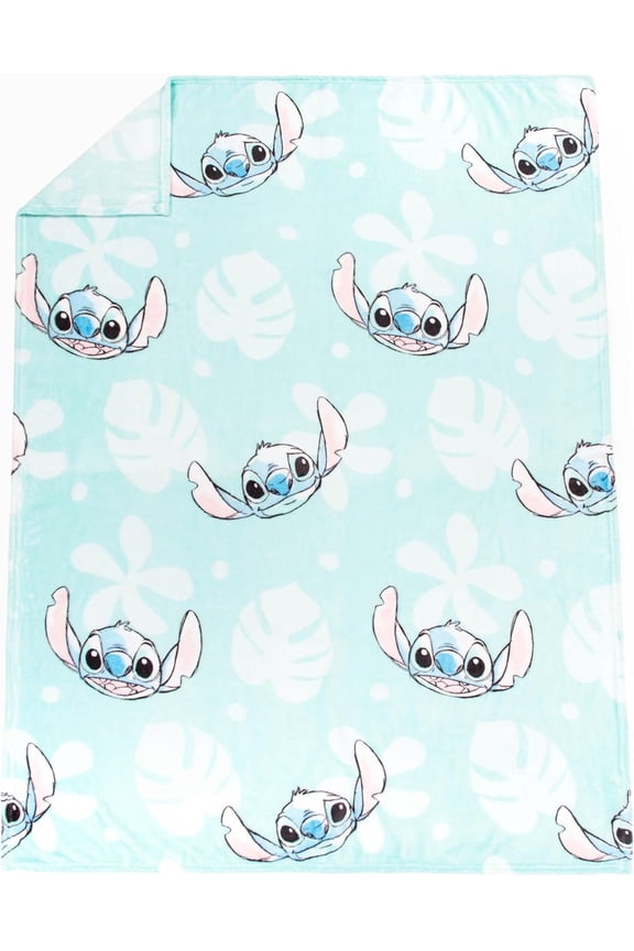 Disney Lilo & Stitch Sweet Yet Spacey 46 x 60 Throw - Kids Bedroom Accessories