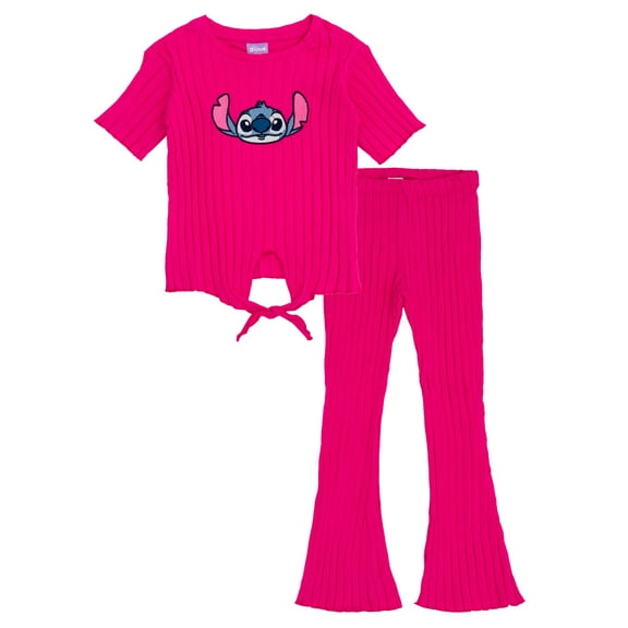 Disney Lilo & Stitch T-Shirt and Flare Pants Outfit Set Toddler to Big Kid