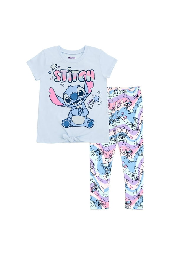 Lilo & Stitch T-Shirt and Leggings Outfit Set Little Kid to Big Kid