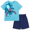 thumbnail image 1 of Disney Lilo & Stitch T-Shirt and Mesh Shorts Outfit Set Little Kid to Big Kid, 1 of 5