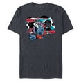 thumbnail image 1 of Disney Lilo & Stitch Techno Time Travel Earthbound - Short Sleeve Blended T-Shirt for Adults - Customized-Navy Heather, 1 of 5