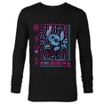 thumbnail image 1 of Disney Lilo & Stitch Techno Trance the Night Away 2002 - Long Sleeve T-Shirt for Men - Customized-Black, 1 of 5
