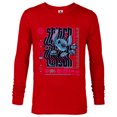 thumbnail image 1 of Disney Lilo & Stitch Techno Trance the Night Away 2002 - Long Sleeve T-Shirt for Men - Customized-New Red, 1 of 5