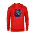thumbnail image 1 of Disney Lilo & Stitch Techno Trance the Night Away 2002 - Pullover Hoodie for Adults - Customized-Red, 1 of 5