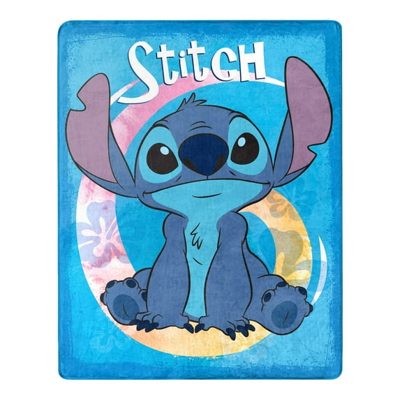 Disney Lilo & Stitch Throw Blanket, 40x50, Silk Touch, Multicolor, 100% Polyester, 1 Each