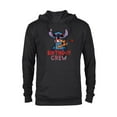 thumbnail image 1 of Disney Lilo & Stitch Tropical Birthday Crew Party Matching - Pullover Hoodie for Adults - Customized-Black, 1 of 5