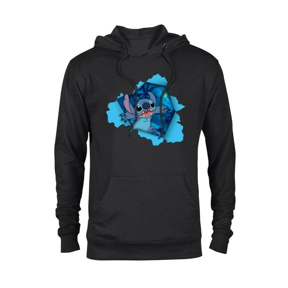 Disney Lilo & Stitch Tropical Breakout - Pullover Hoodie for Adults - Customized-Black