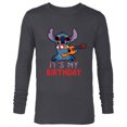 thumbnail image 1 of Disney Lilo & Stitch Tropical Party It’s My Birthday - Long Sleeve T-Shirt for Men - Customized-Charcoal Heather, 1 of 5