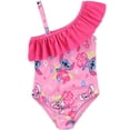 thumbnail image 1 of Disney Lilo & Stitch UPF 50+ One Piece Bathing Suit (Girls), Sizes 4-12, 1 of 4