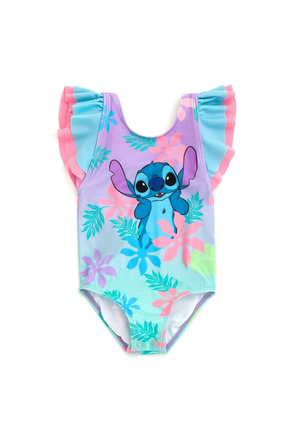 Lilo & Stitch UPF 50+ One Piece Bathing Suit Newborn to Infant