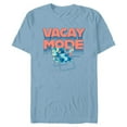 thumbnail image 1 of Disney Lilo & Stitch Vacay Mode - Short Sleeve Blended T-Shirt for Adults - Customized-Ocean Blue, 1 of 5
