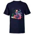 thumbnail image 1 of Disney Lilo & Stitch Wild Ride - Short Sleeve T-Shirt for Kids - Customized-Navy, 1 of 5
