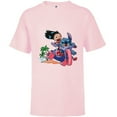 thumbnail image 1 of Disney Lilo & Stitch Wild Ride - Short Sleeve T-Shirt for Kids - Customized-Soft Pink, 1 of 5