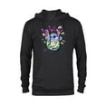 thumbnail image 1 of Disney Lilo & Stitch Wild for Spring Easter - Pullover Hoodie for Adults - Customized-Black, 1 of 5