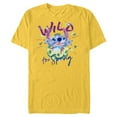 thumbnail image 1 of Disney Lilo & Stitch Wild for Spring Easter - Short Sleeve Blended T-Shirt for Adults - Customized-Yellow, 1 of 5