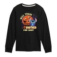 thumbnail image 1 of Disney - Lilo & Stitch - Will Trade Brother For Candy - Toddler & Youth Long Sleeve Graphic T-Shirt, 1 of 5