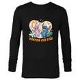 thumbnail image 1 of Disney Lilo & Stitch You’re My Fave - Long Sleeve T-Shirt for Men - Customized-Black, 1 of 5