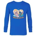 thumbnail image 1 of Disney Lilo & Stitch You’re My Fave - Long Sleeve T-Shirt for Men - Customized-Navy, 1 of 5
