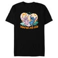 thumbnail image 1 of Disney Lilo & Stitch You’re My Fave - Short Sleeve Blended T-Shirt for Adults - Customized-Black, 1 of 5