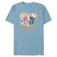 thumbnail image 1 of Disney Lilo & Stitch You’re My Fave - Short Sleeve Blended T-Shirt for Adults - Customized-Ocean Blue, 1 of 5