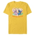 thumbnail image 1 of Disney Lilo & Stitch You’re My Fave - Short Sleeve Blended T-Shirt for Adults - Customized-Yellow, 1 of 5