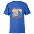 thumbnail image 1 of Disney Lilo & Stitch You’re My Fave - Short Sleeve T-Shirt for Kids - Customized-Royal, 1 of 5