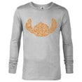 thumbnail image 1 of Disney Lilo and Stich Halloween Icon - Long Sleeve T-Shirt for Men - Customized-Athletic Heather, 1 of 5