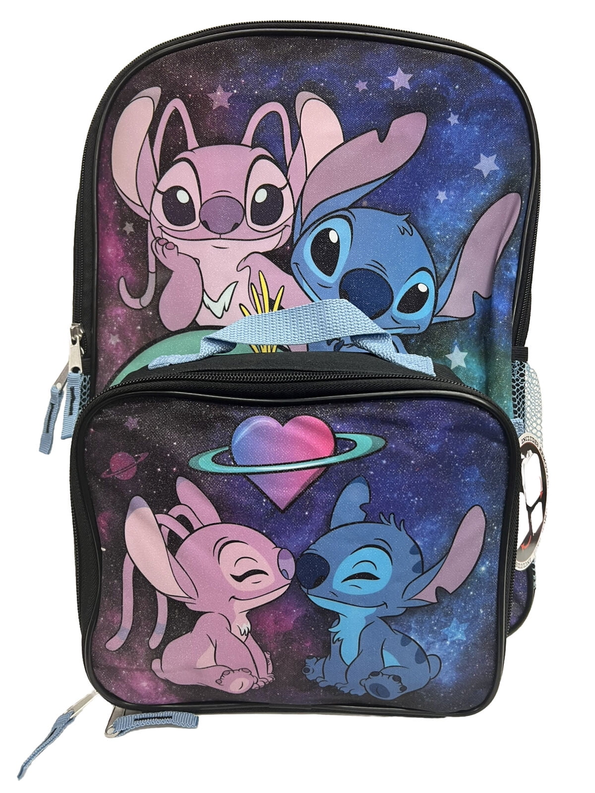 Disney Lilo and Stitch 16 Inch Backpack with Insulated Lunch Box Set ...
