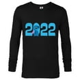 thumbnail image 1 of Disney Lilo and Stitch 2022 New Year’s Eve Standard - Long Sleeve T-Shirt for Men – Customized-Black, 1 of 5