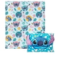 thumbnail image 1 of Disney Lilo and Stitch Alien Dreams Silk Touch Throw Blanket 50X60 inches with Plush Pocket Pillow 14X20 inches, 1 of 4