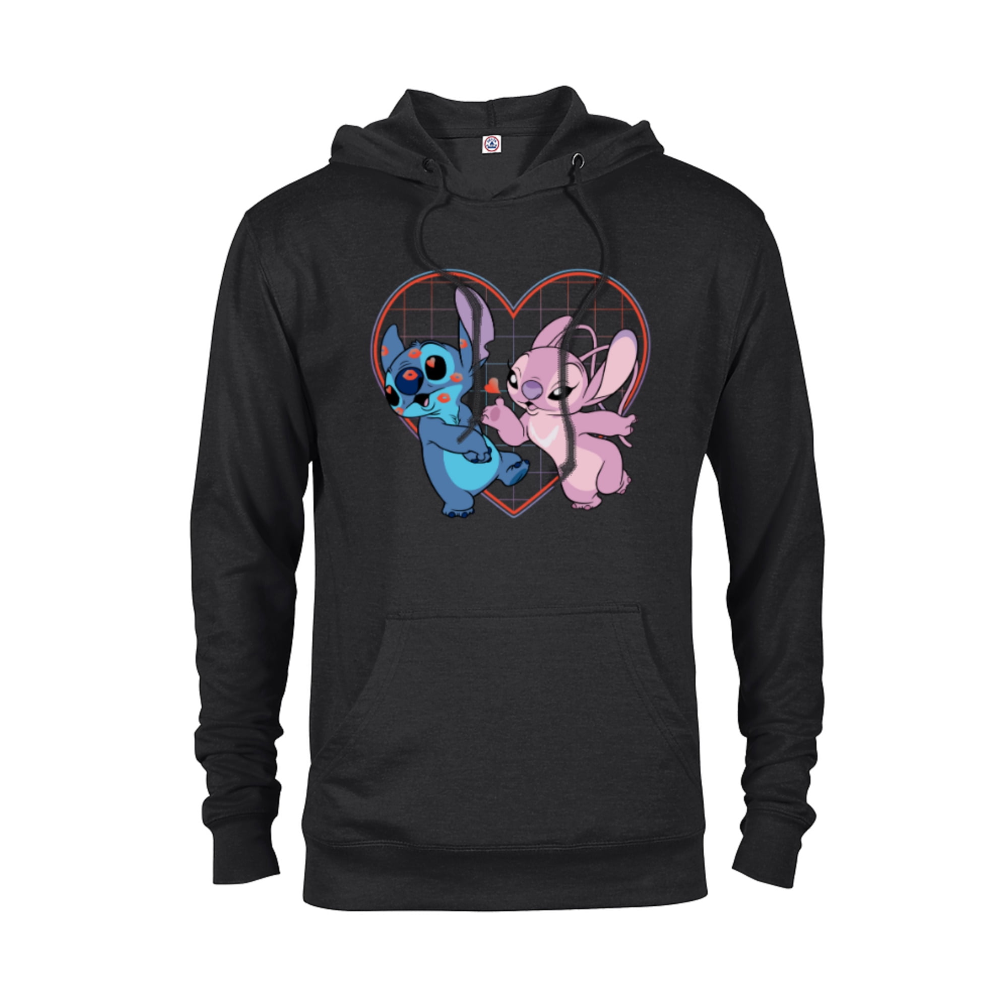 Black Disney Stitch Hoodie